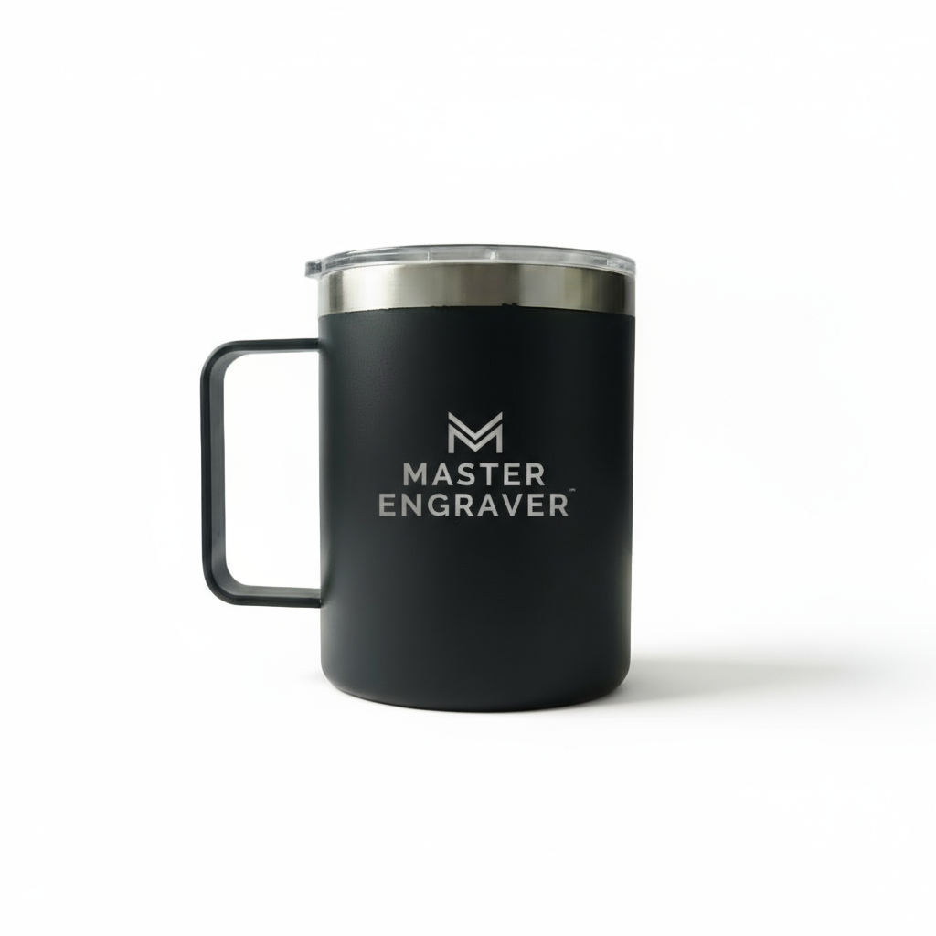 Coffee Mug with Master Engraver Logo