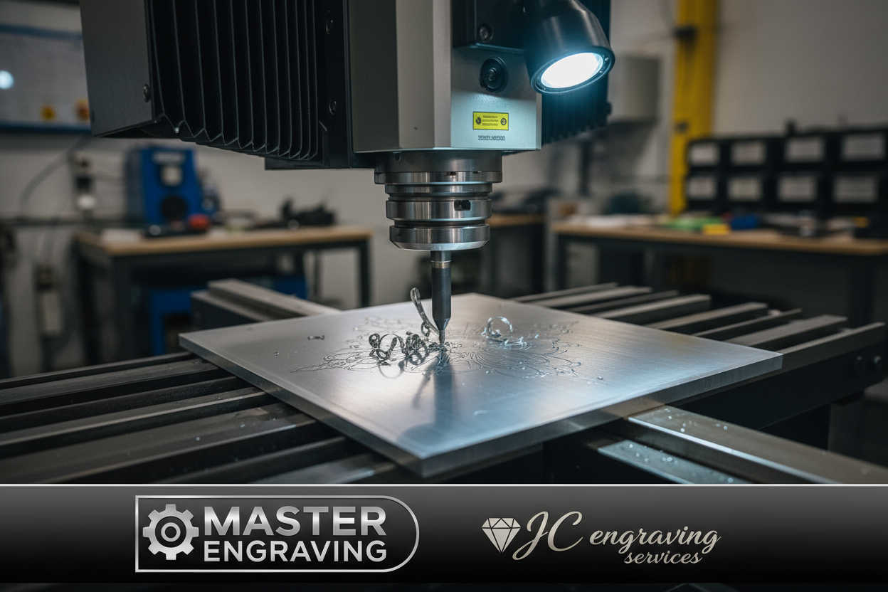 machine engraving my logo. Master Engraving and JC engraving services as sponsor