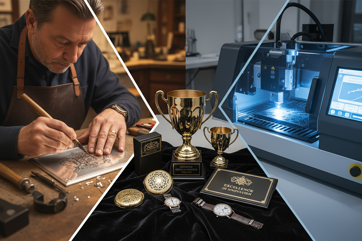 Mission as engraver. Generate appropriate human and machine about this